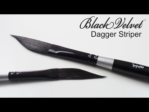 How to Paint with a Black Velvet® Dagger Striper -...
