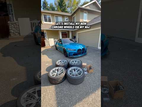Nothing better than a set of CHROME wheels!
