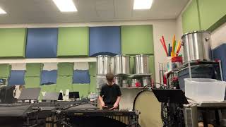 Evan Crosby Percussion GDYO audition