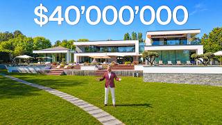 Touring an Exclusive Private Villa in Geneve, Switzerland (Master Vill