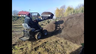 Mini nakladač TUR N520 14 HP elektrický štartér - Briggs & Stratton - Príplatkové pneu v cene 8:50 - 12