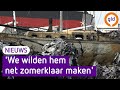 Verkoolde stukken boot, ellende is groot na brand op jachtwerf in Harderwijk | Omroep Gelderland