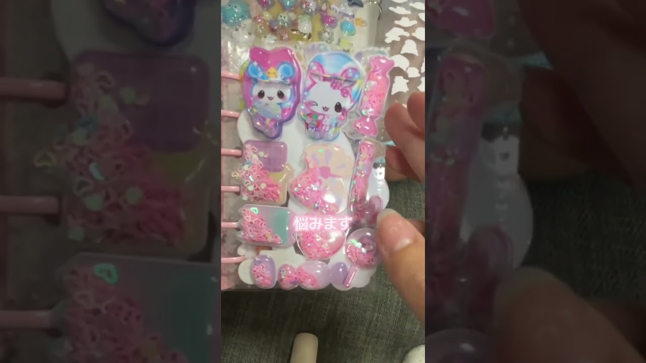 平成女児と令和女児のシール交換#shorts