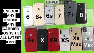 How To Unlock Any iPhone From Any Carrier In 1 Minute - 11PROMAX/11PRO/11/XSMAX/XS/XR/X/8/7/6/5