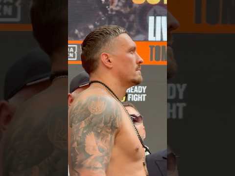 OLEKSANDR USYK vs DANIEL DUBOIS IS ON | WEIGH IN DONE | UNDISPUTED HEAVYWEIGHT TITLE