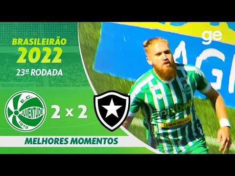Gols e lances de Juventude-RS x Botafogo