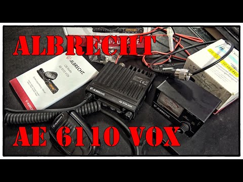 CB-Funk - Albrecht AE 6110 VOX Funkgerät & SWR-30 Messgerät | Unboxing (Funk-Vlog-18)