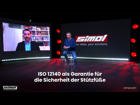 Simol - ISO 12140 als Garantie für die Sicherheit der Stützfüße