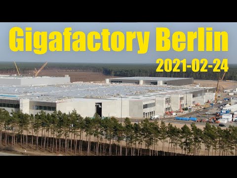 Giga Berlin | 2021-02-24 | Timelapse