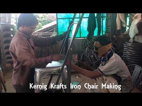 Kernig Kraft Metal Stackable Cafe Restaurant Chair