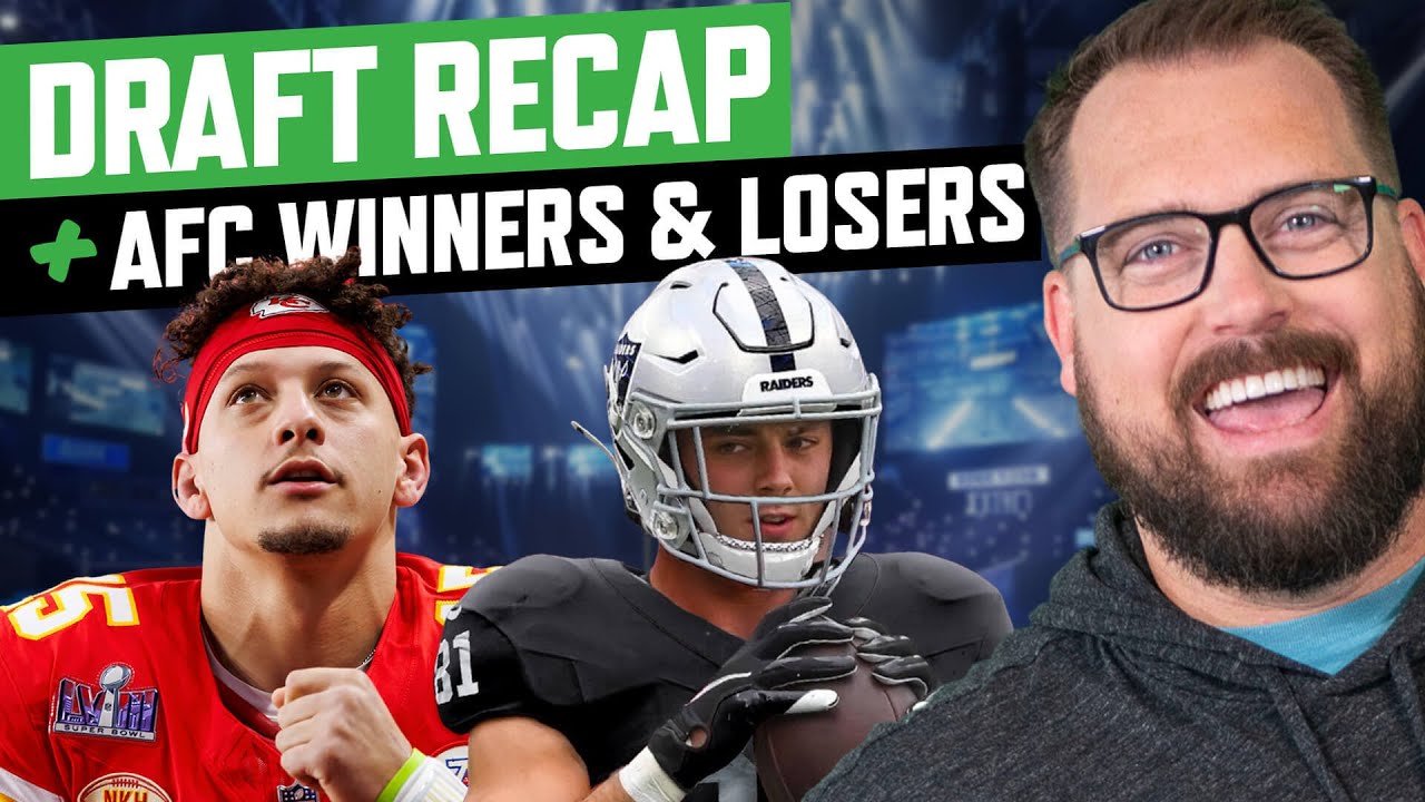 NFL Draft Recap: AFC Winners & Losers + Impact Players