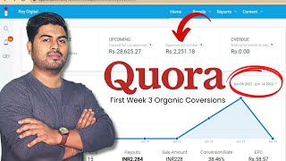 First Affiliate Sales In Just 3 Weeks!! How I did It  With 100% Free Quora Traffic?
