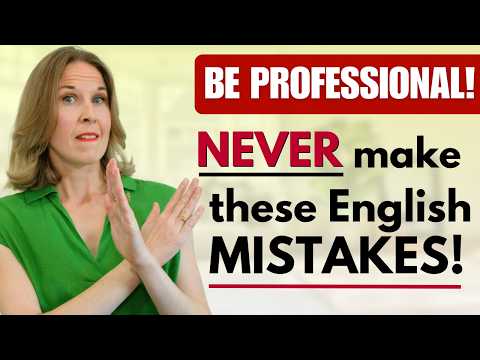 STOP Making These English Mistakes! FIX These 12 Common English Mistakes Immediately