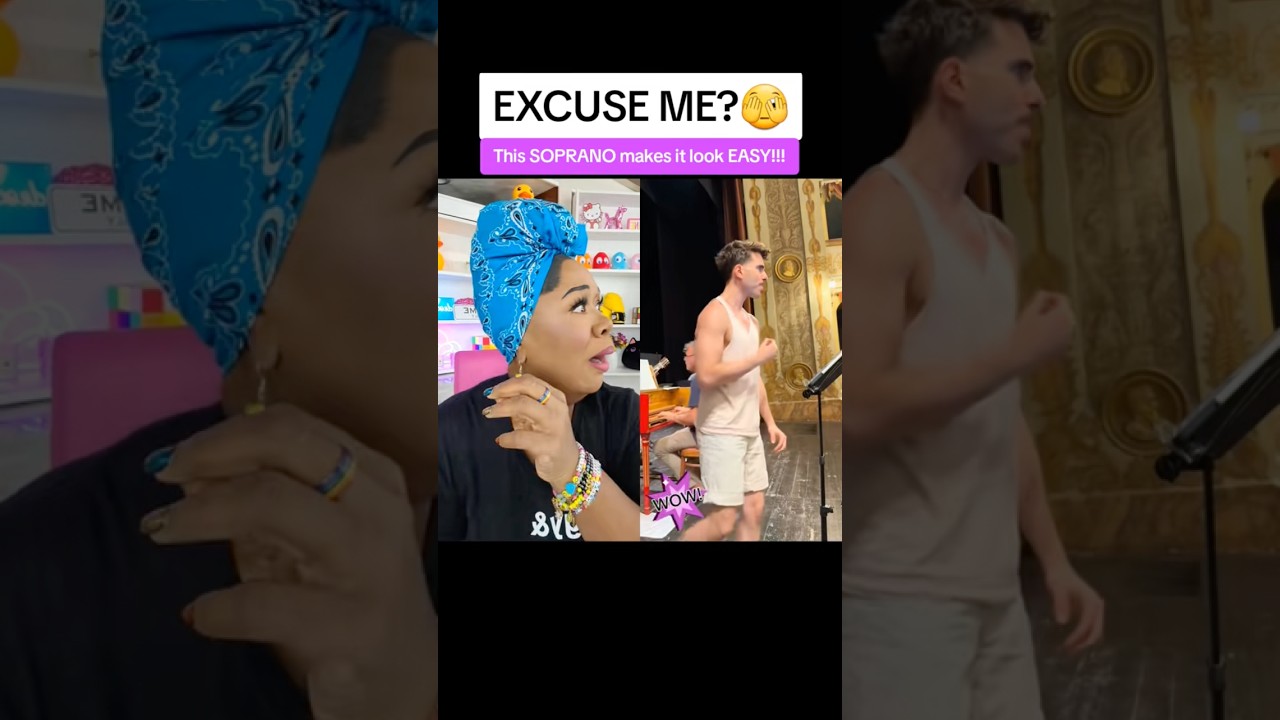 INCREDIBLE Soprano Opera Singer SHOCKS VOCAL COACH!!🫣🤯🎶