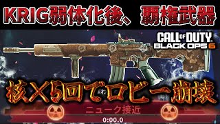 １試合で核５回達成!?超強化で射程が倍増した無ブレXM4が強すぎるｗｗｗ【COD:BO6実況】
