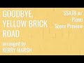 Goodbye Yellow Brick Road (SSATB with Piano Lv3) KerryMarsh.com Score Preview