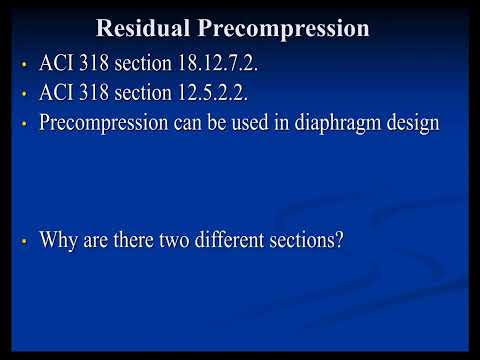 Determine the Residual Precompression Force for Diaphragm Design
