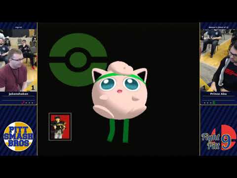 jakenshaken (Marth) vs Prince Abu (Jigglypuff) - Winners Top 64 - Fight Pitt 9