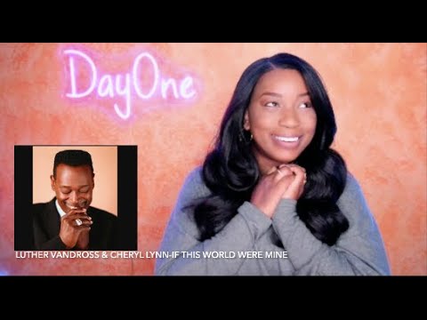 Luther Vandross & Cheryl Lynn - If This World Were Mine (1982) *Duets Of The 80s* DayOne Reacts