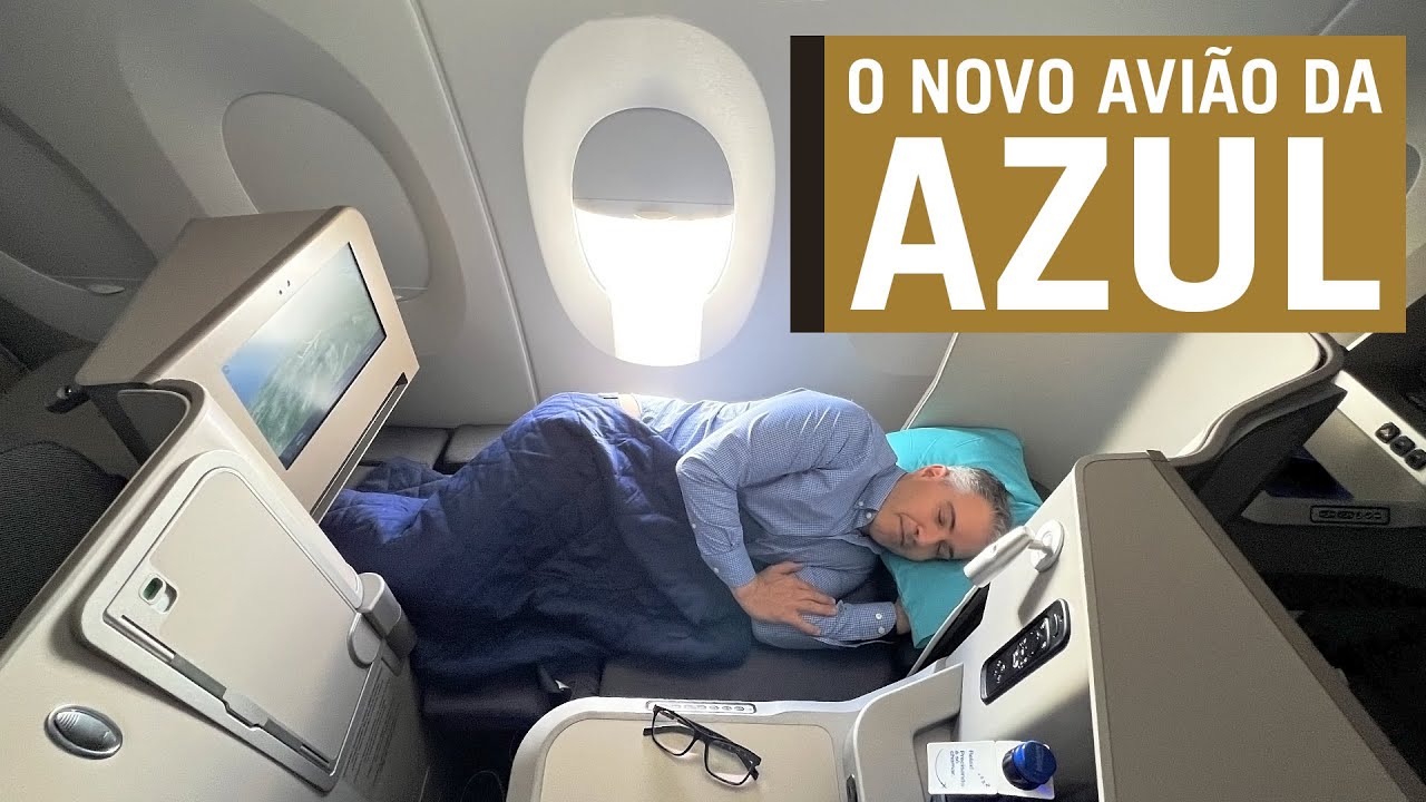 AZUL - A CLASSE EXECUTIVA DO NOVÍSSIMO A350-900, DE CAMPINAS A ORLANDO - Por Carioca NoMundo