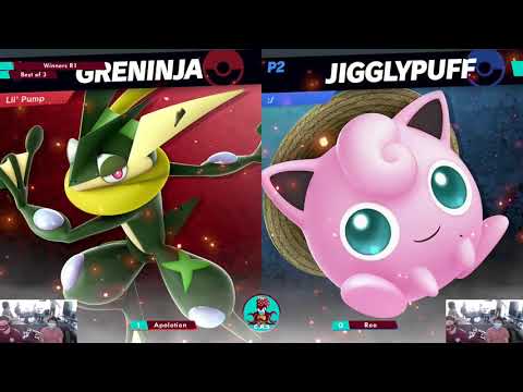 NO TYPE!! 1 - (3) Apolotion (Greninja) vs (6) Reo M (Jigglypuff) - Winners Round 1