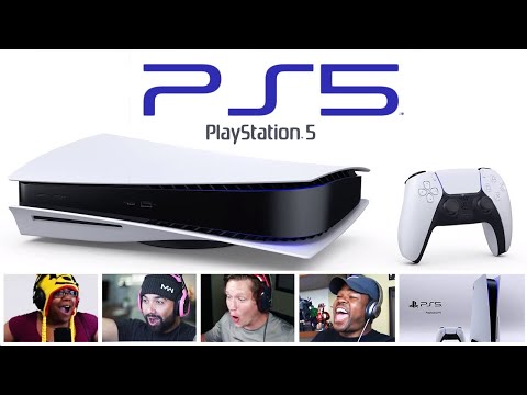 Reactors Reaction To Seeing The PlayStation 5 For The First Time | PS5 Hardware Reveal Reactions