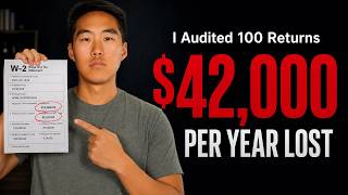 I Audited 100 W-2 Returns Earning $300K+. Here's What 94 of Them Got Wrong.