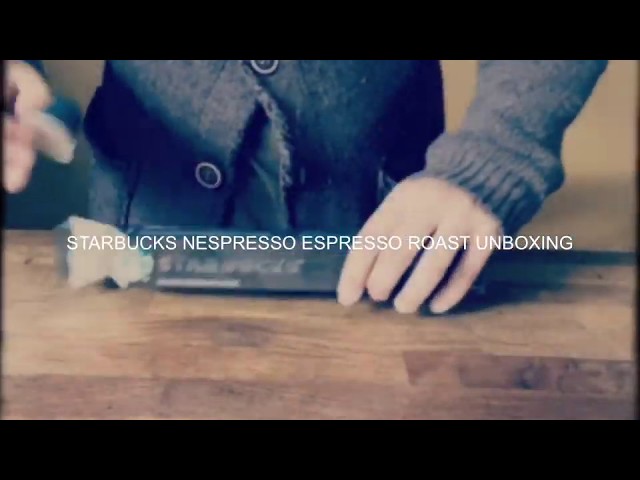 Vídeo relacionado con STARBUCKS Espresso Roast de Nespresso, Cápsulas de Café de Tueste Intenso 10 x 10 (100 Cápsulas)
