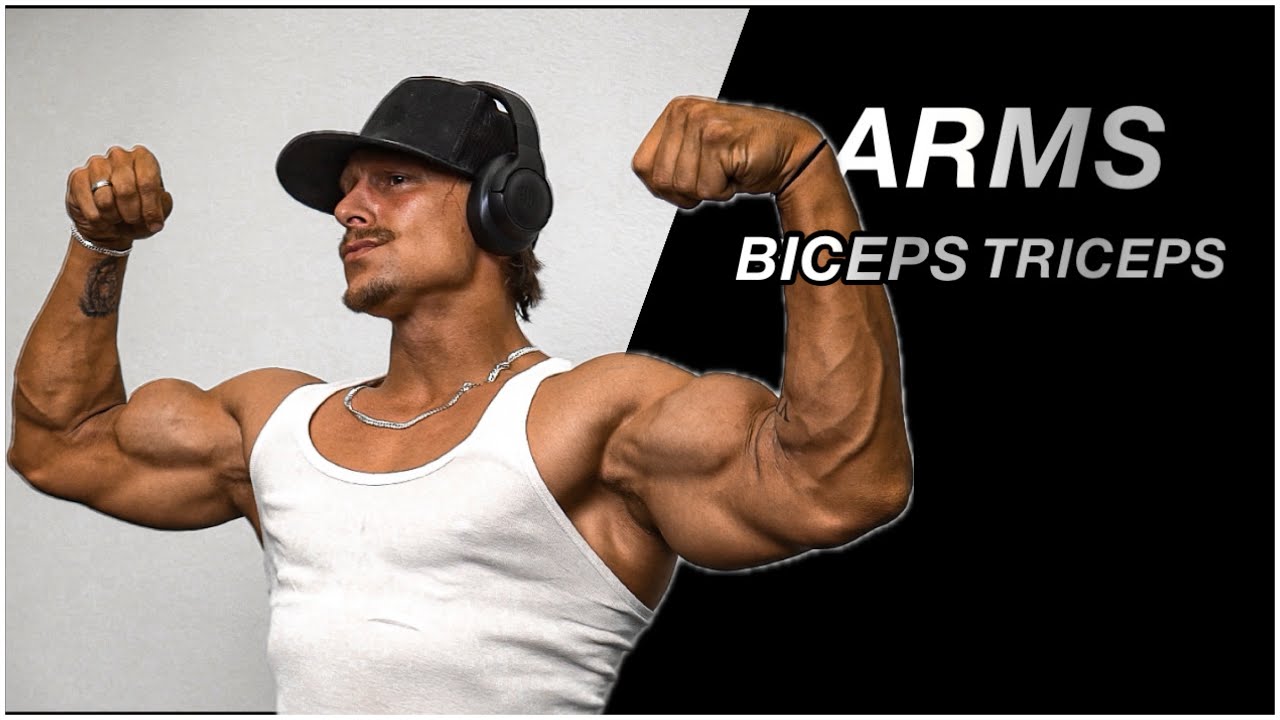 💥ARMS💥 BICEPS & TRICEPS workout - Steve Kris