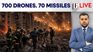 Russia Unleashes Massive Air Blitz, 750+ Drones & Missiles Rain Down on Ukraine | Firstpost Live