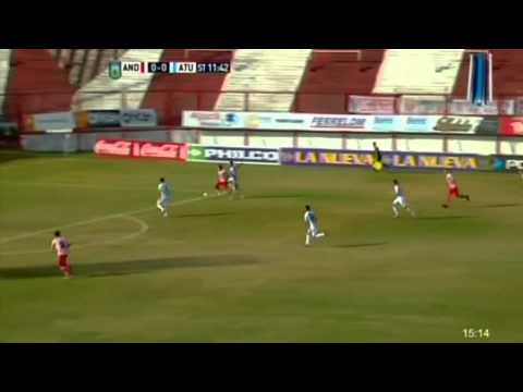 Goal: Atlético Tucumán 0, Los Andes 1.