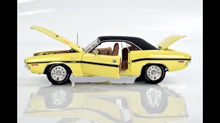 Phoenix Collectibles 1970 Dodge Challenger Sunfire Yellow