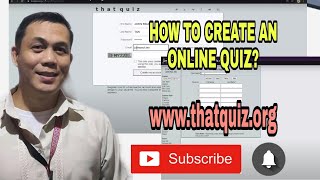 Create an Online Quiz/Test thru www.thatquiz.org