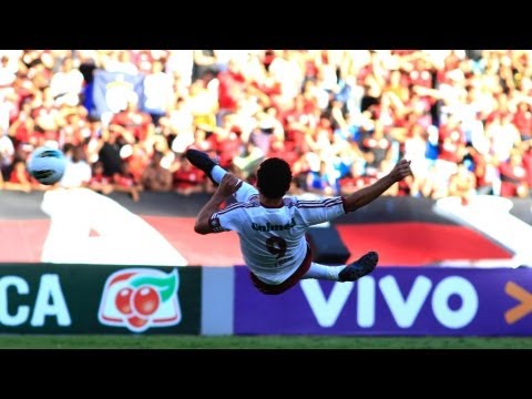 GOL DE VOLEIO Fred   Flamengo 0 x 1 Fluminense   30092012   27ª Rodada Brasileirão 2012