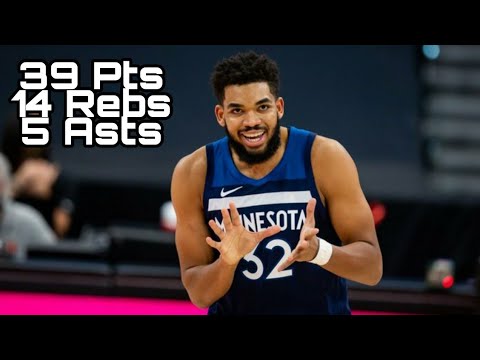 Karl Anthony Towns 39 points highlights vs 76ers