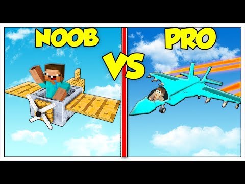 AEREO NOOB CONTRO AEREO PRO! - Minecraft ITA