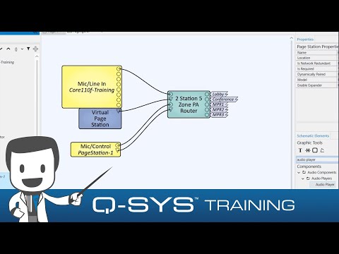 Q-SYS Training  |  Public Address B - Wiring