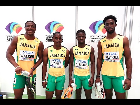 Jamaica into men's 4x100m final at Oregon22