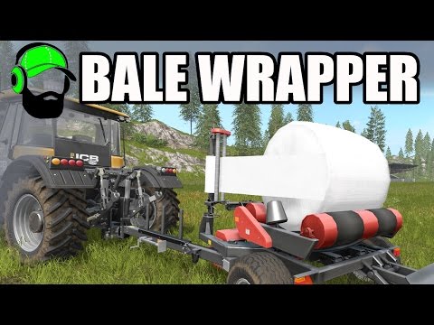 Farming Simulator 17 - How to use a bale wrapper to make silage