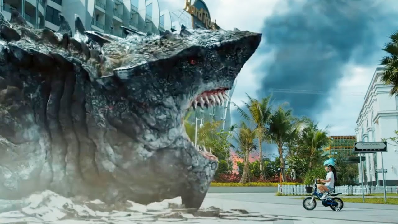 El Tiburón Mutante que Podía Nadar por la Tierra 🦈 TIBURÓN DE TIERRA |RESUMEN EN 12 MINUTOS