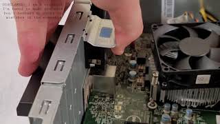 Basic Teardown of a Dell Inspiron 3650 done by a teenager