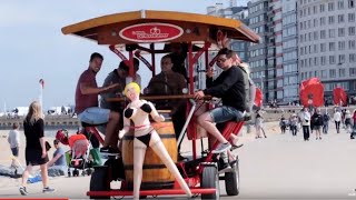 traveling to Belgium : visit Oostende beach