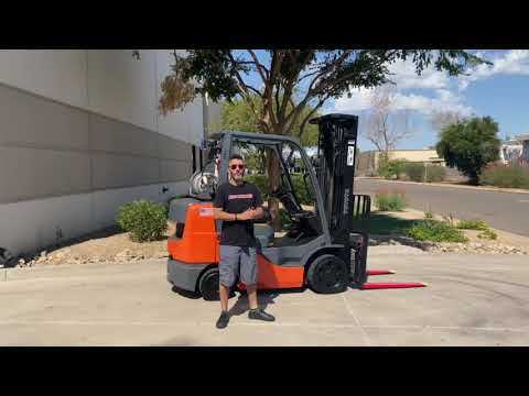 TOYOTA 8-series 8FGCU30 6,000lb LP (Propane) #1008 - Forklift for Sale
