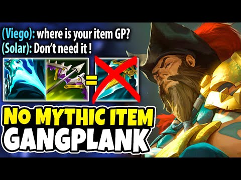 I Prove That Mythic Items ARE NOT Needed On Gangplank!