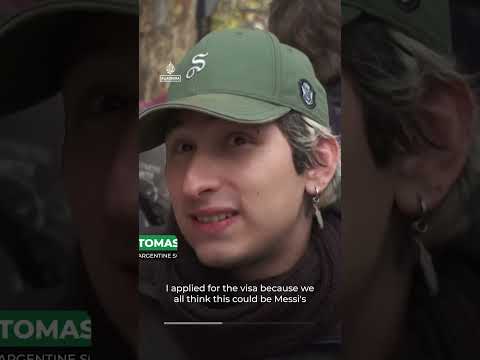 Argentina fans denied US visas get free TVs to watch World Cup | AJ #shorts
