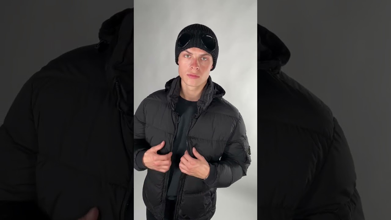 C.P. Company Caps-Beanie Black FW22