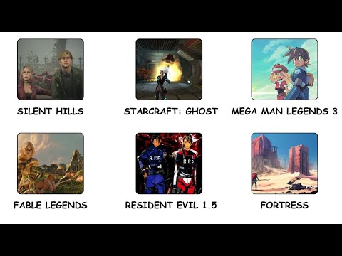 10 Cancelled Games That Could Have Been Masterpieces Explained in 9 Minutes