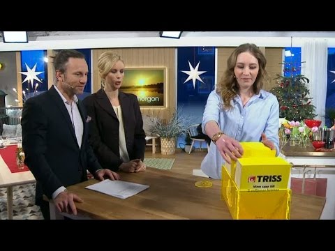 Jennifer Smedberg skrapar triss - Nyhetsmorgon (TV4)