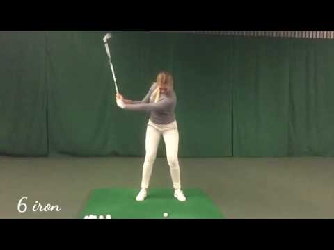 Emma Adolfsson - College golf recruiting swing video
