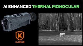 Testing Klarvue's AI Thermal Monocular out to 300 Yards
